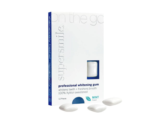 スーパースマイル プロフェショナル ホワイトニングガム 12個入
